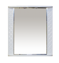 Зеркало Misty Valencia - 80 Зеркало белое со светом Л-Вал02080-011Св
