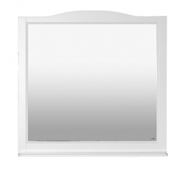 Зеркало Misty Лувр  -105 Зеркало в раме, белое П-Лвр02105-012Р