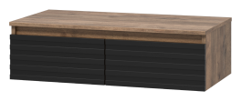Консоль Brevita Dakota 80 подвесная (черная)