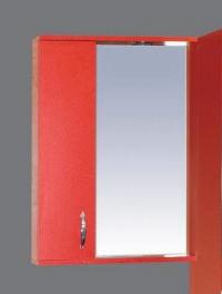 Зеркальный шкаф Стиль 55 L красный Misty