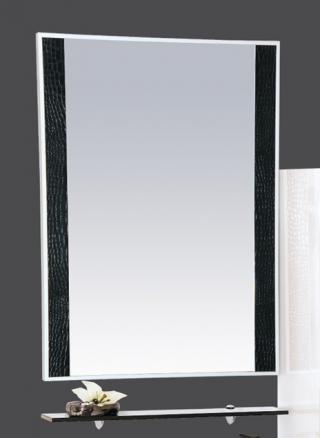 Зеркало Гранд Lux 60 черно-белое Croco Misty